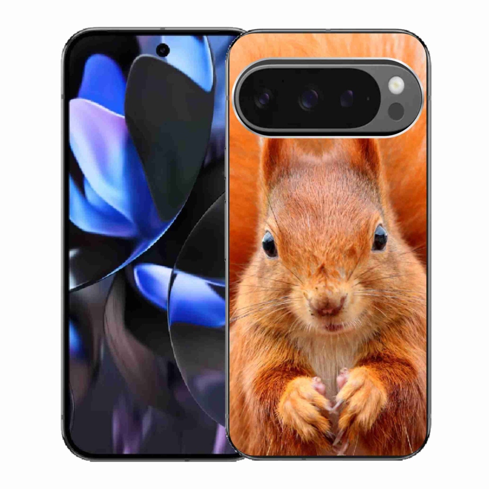 Gelový kryt mmCase na Google Pixel 9 Pro - veverka