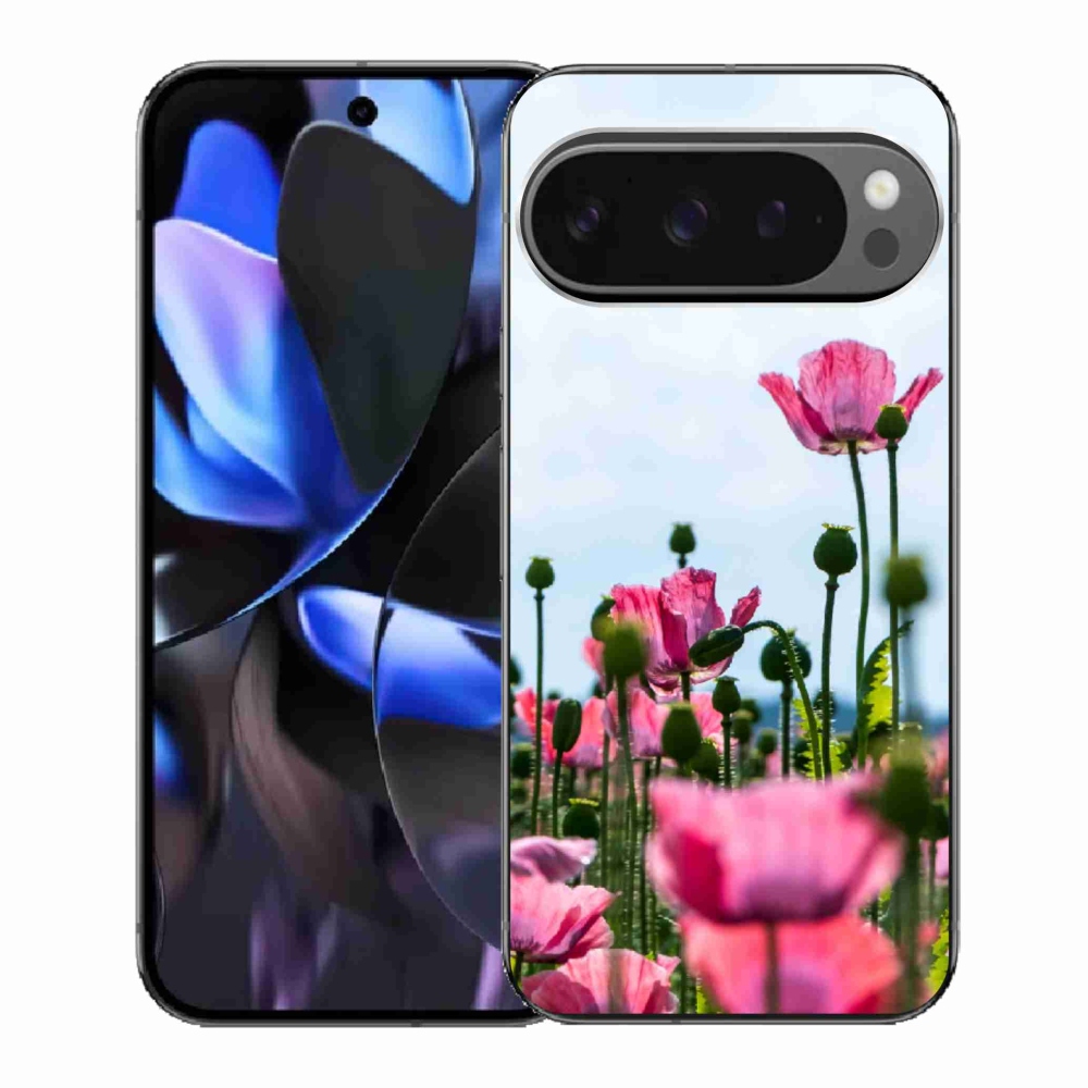 Gelový kryt mmCase na Google Pixel 9 Pro - vlčí mák