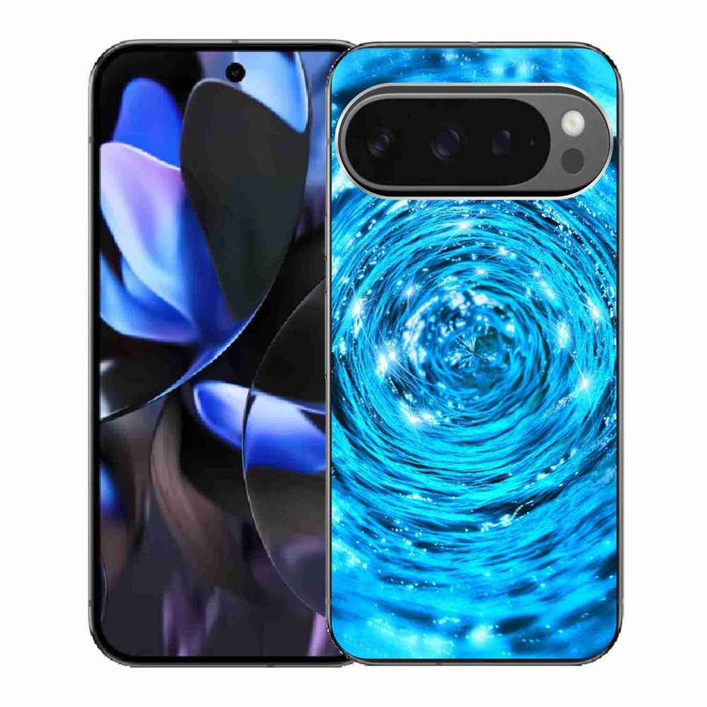 Gelový kryt mmCase na Google Pixel 9 Pro - vodní vír