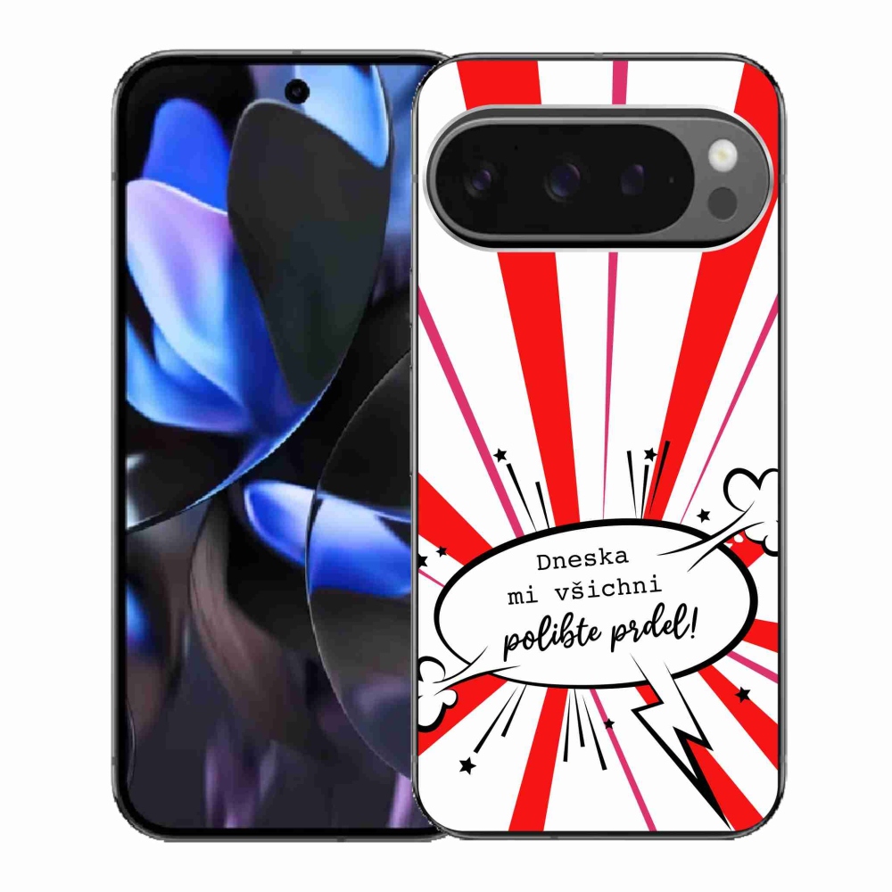 Gelový kryt mmCase na Google Pixel 9 Pro - vtipný text 15 bílé pozadí