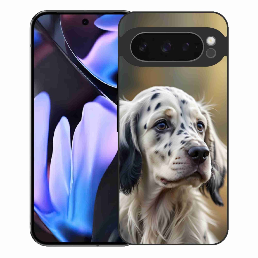 Gelový kryt mmCase na Google Pixel 9 Pro XL - anglický setr