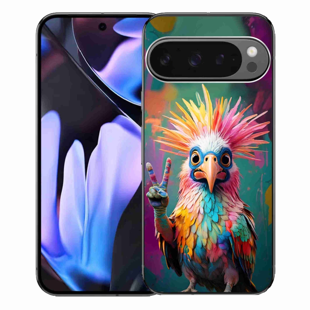 Gelový kryt mmCase na Google Pixel 9 Pro XL - barevný rebel