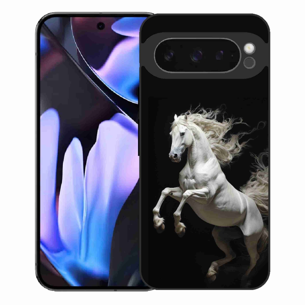 Gelový kryt mmCase na Google Pixel 9 Pro XL - bílý kůň 4
