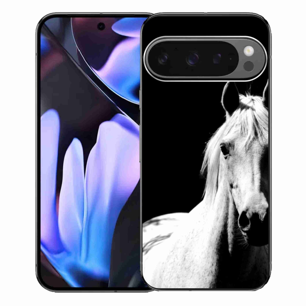Gelový kryt mmCase na Google Pixel 9 Pro XL - bílý kůň 5