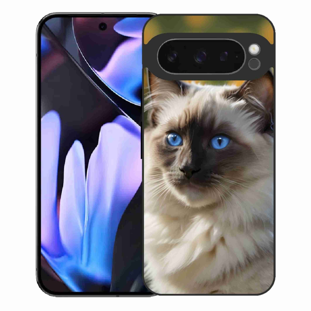 Gelový kryt mmCase na Google Pixel 9 Pro XL - bílý ragdoll