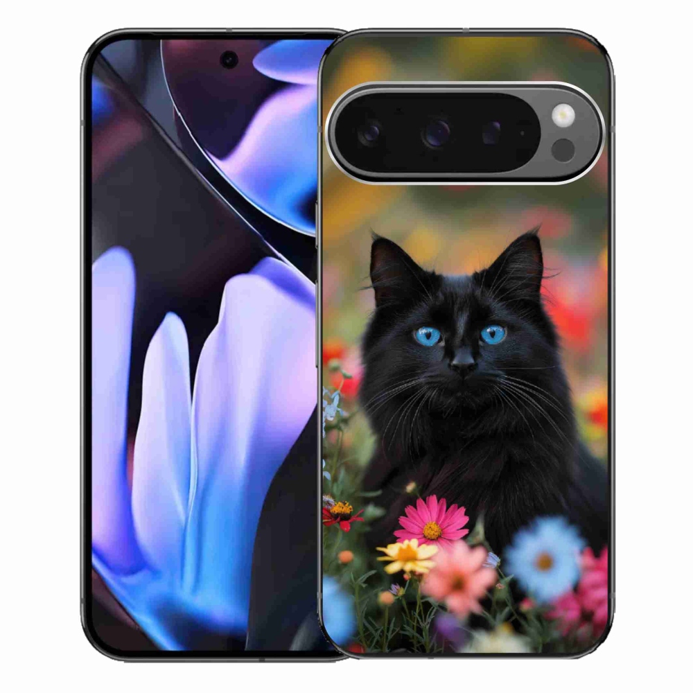Gelový kryt mmCase na Google Pixel 9 Pro XL - černé kotě 4