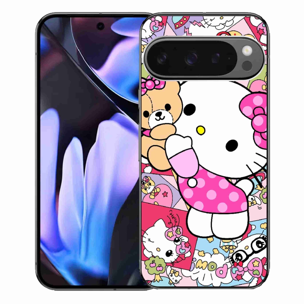 Gelový kryt mmCase na Google Pixel 9 Pro XL - cute kitty