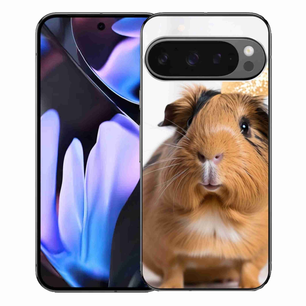 Gelový kryt mmCase na Google Pixel 9 Pro XL - hnědé morče