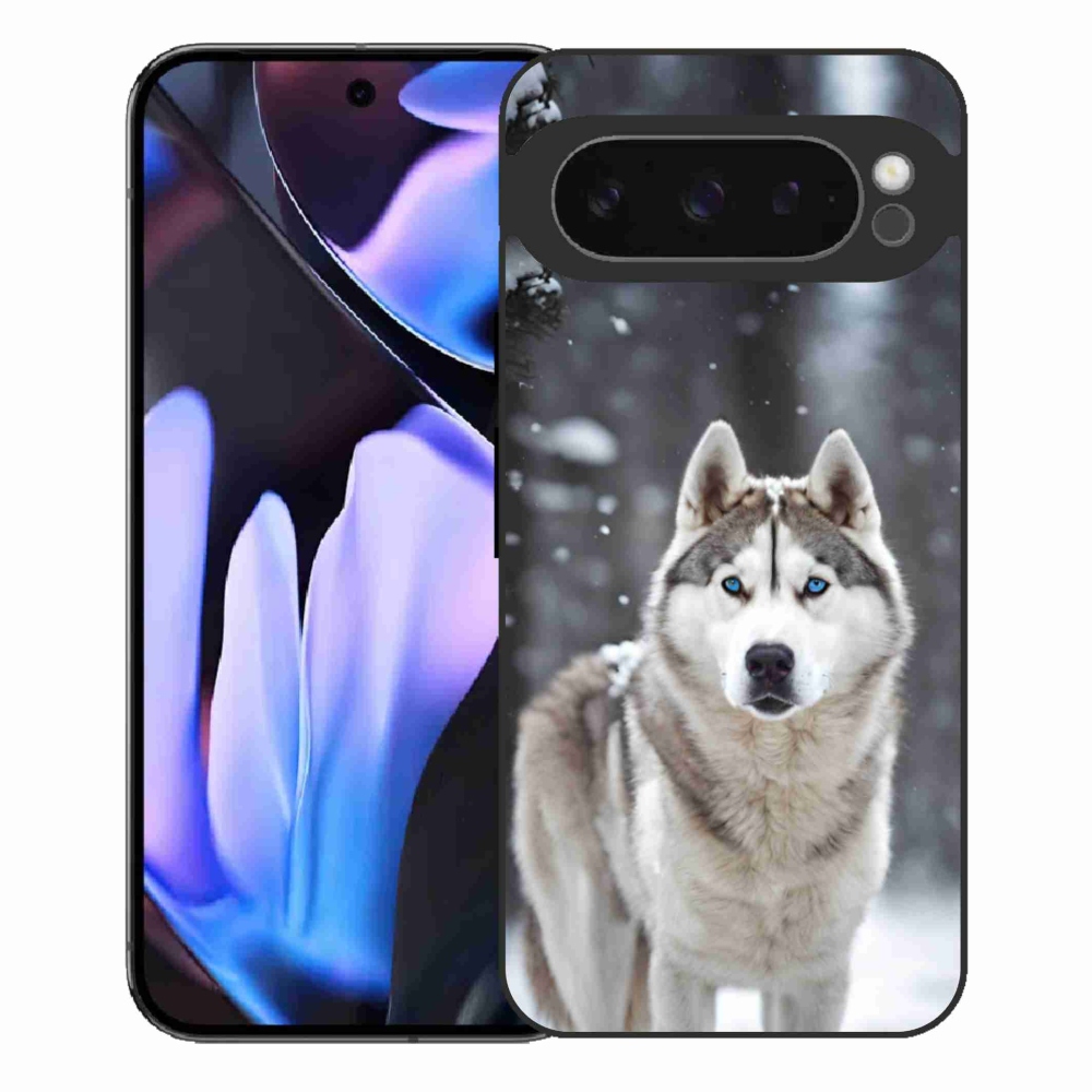 Gelový kryt mmCase na Google Pixel 9 Pro XL - husky 2