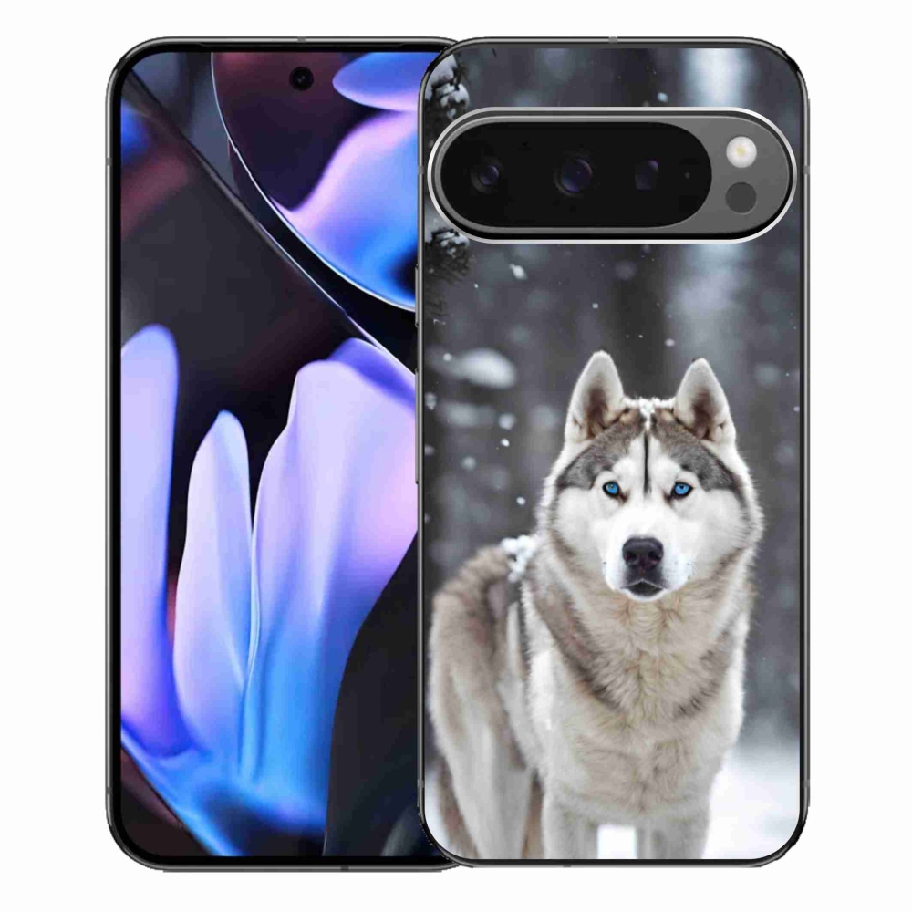 Gelový kryt mmCase na Google Pixel 9 Pro XL - husky 2