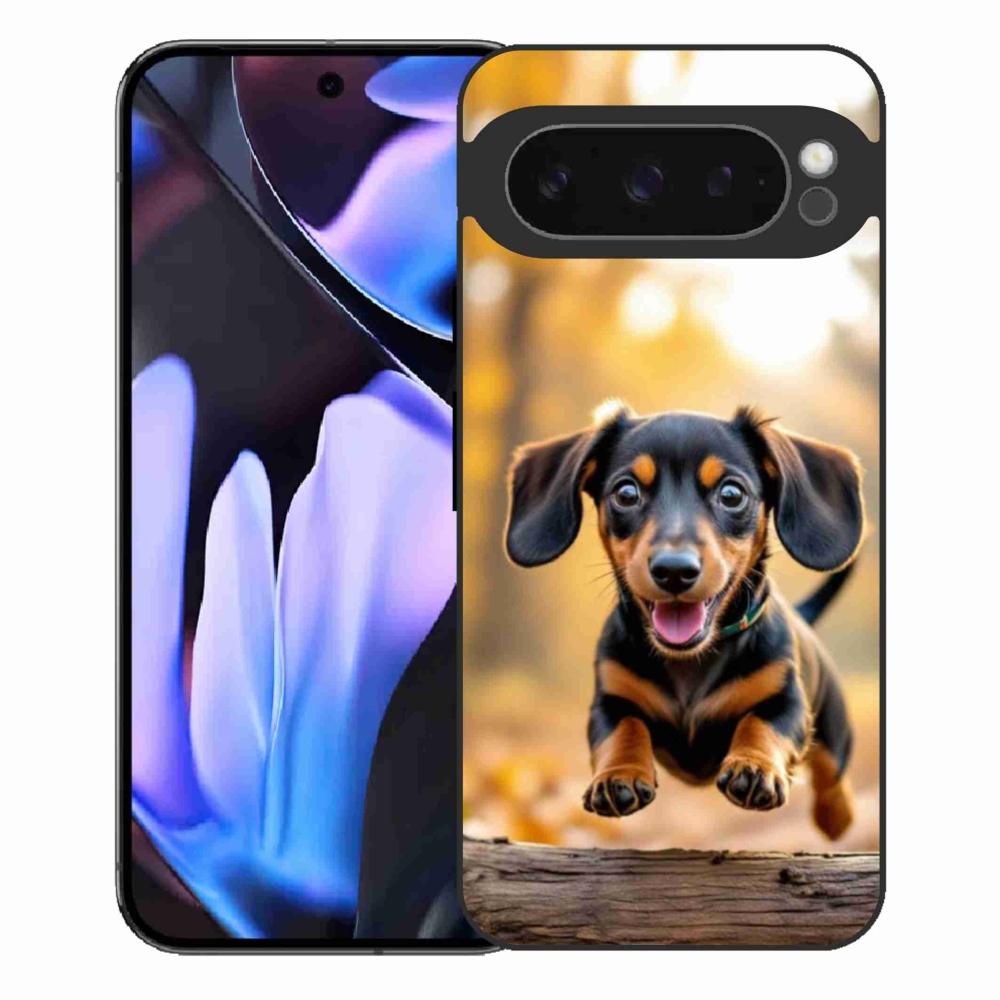 Gelový kryt mmCase na Google Pixel 9 Pro XL - jezevčík 2