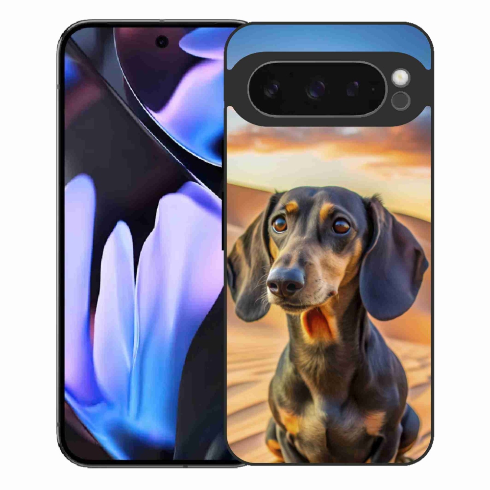 Gelový kryt mmCase na Google Pixel 9 Pro XL - jezevčík 3 