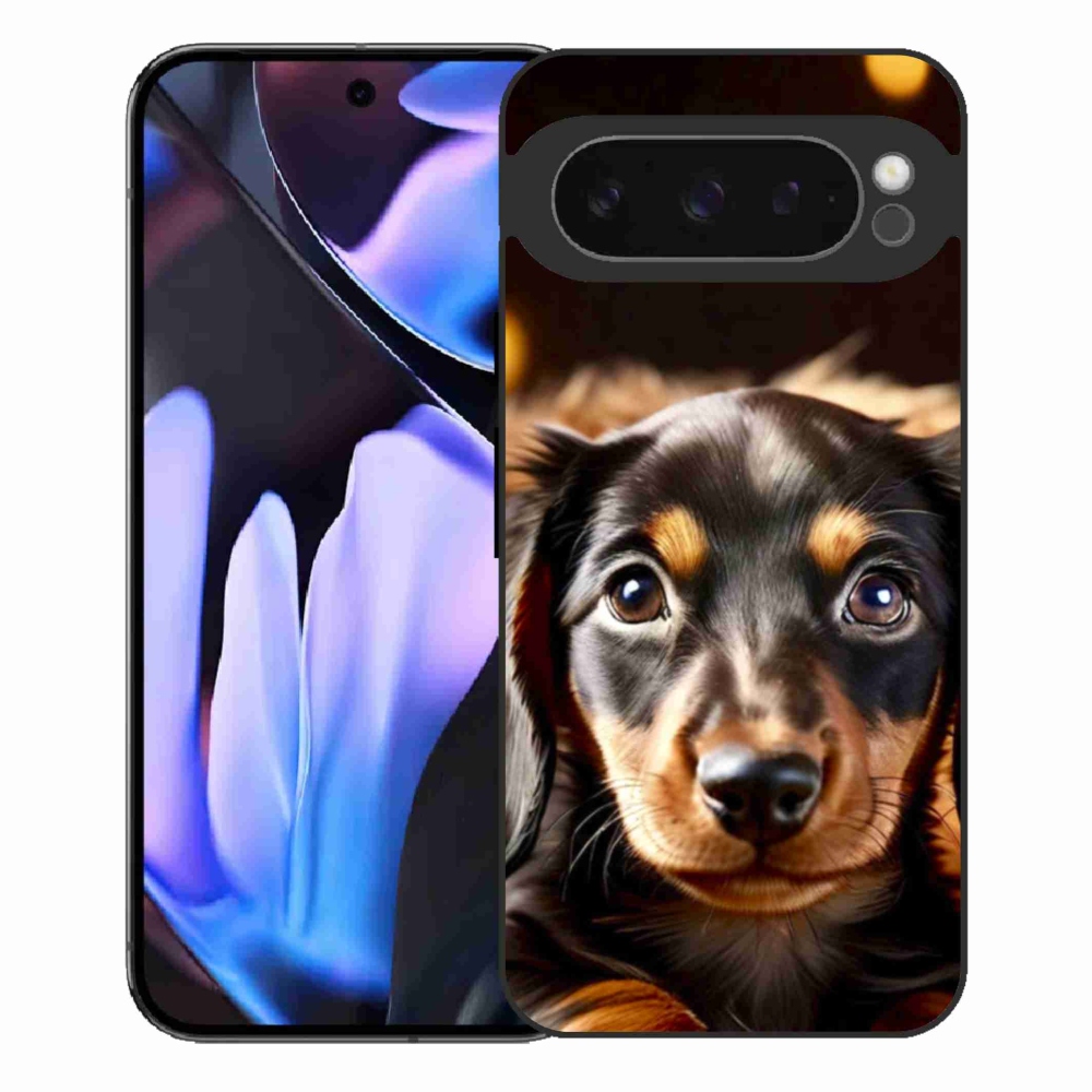 Gelový kryt mmCase na Google Pixel 9 Pro XL - jezevčík