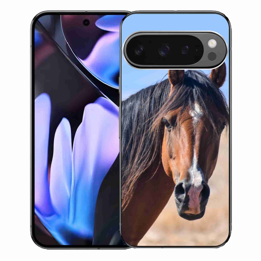 Gelový kryt mmCase na Google Pixel 9 Pro XL - klidný kůň