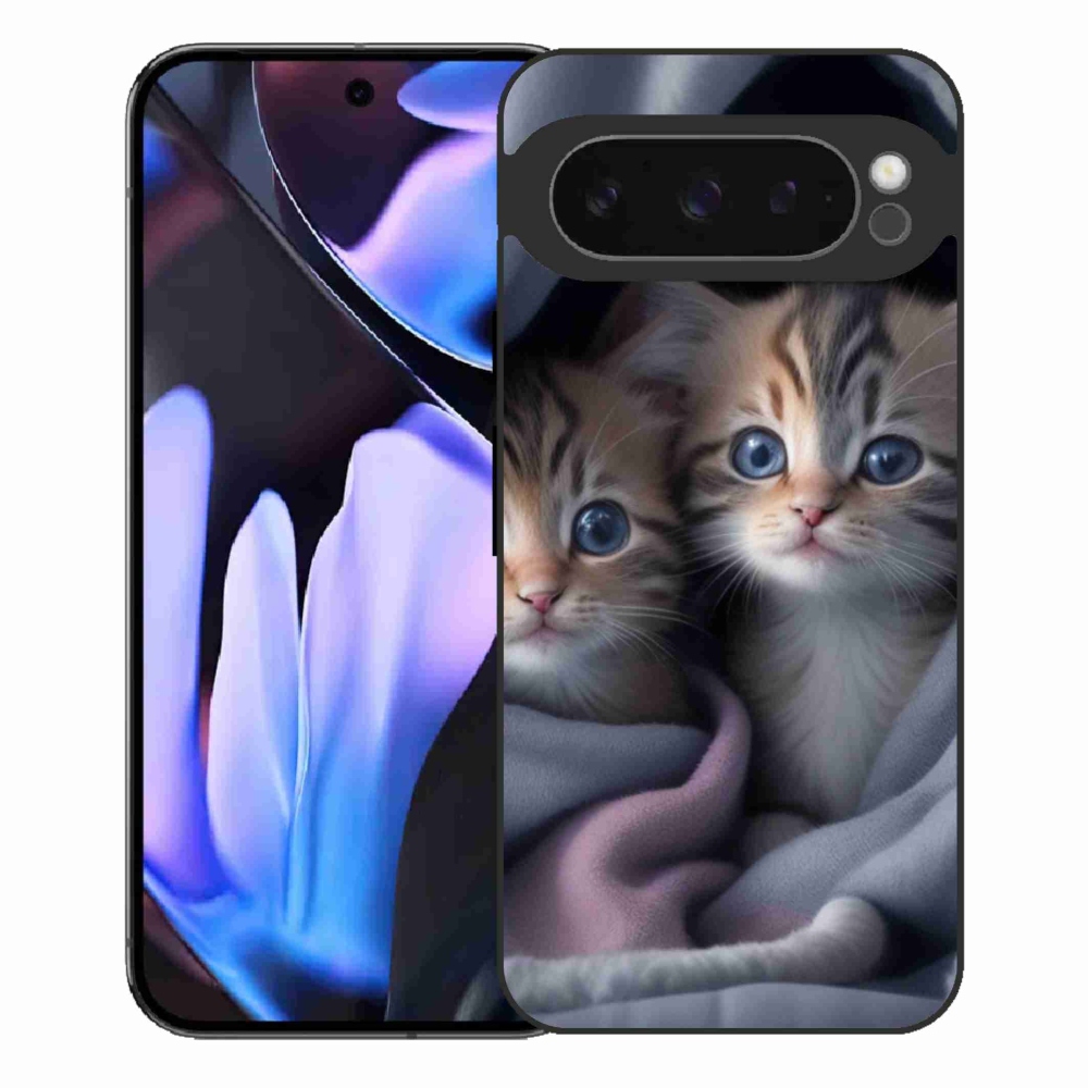 Gelový kryt mmCase na Google Pixel 9 Pro XL - kočičí duo 2