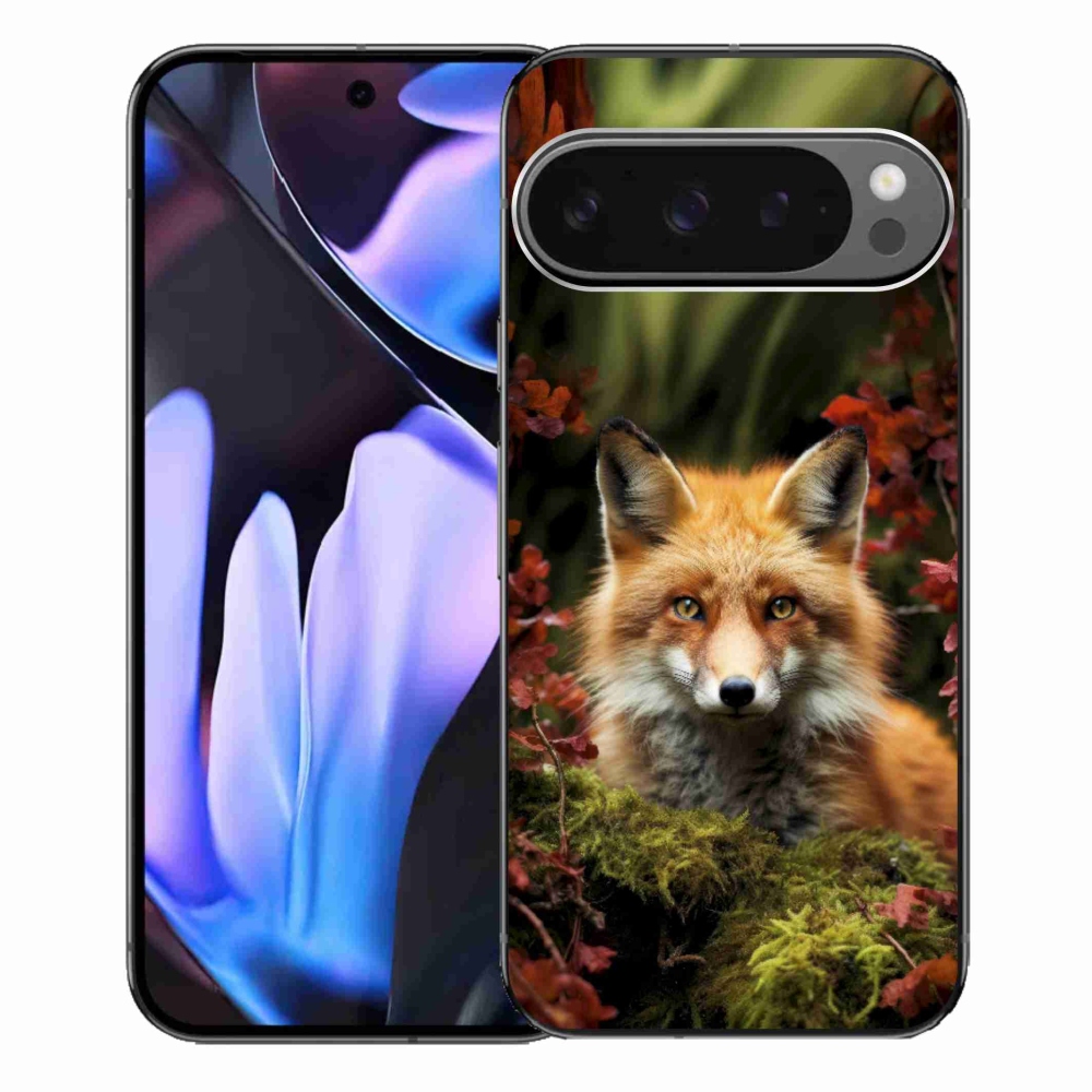 Gelový kryt mmCase na Google Pixel 9 Pro XL - liška v lese