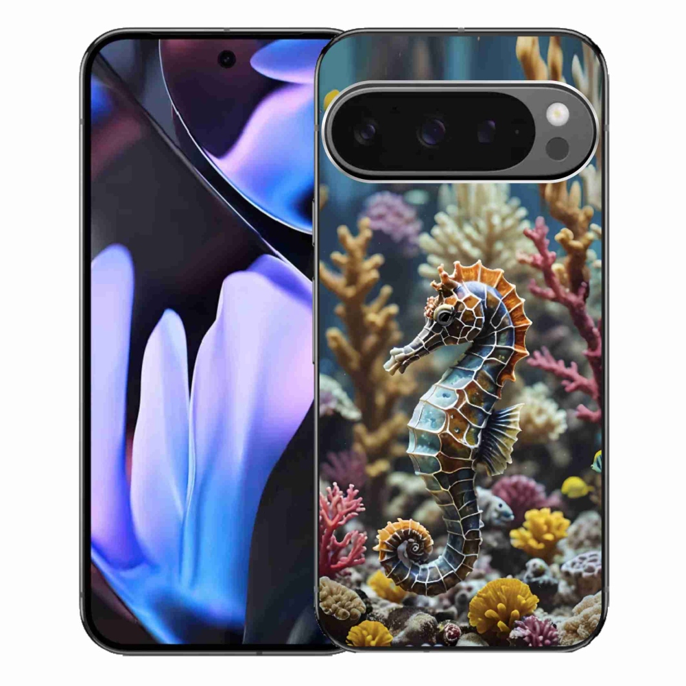 Gelový kryt mmCase na Google Pixel 9 Pro XL - mořský koník 2