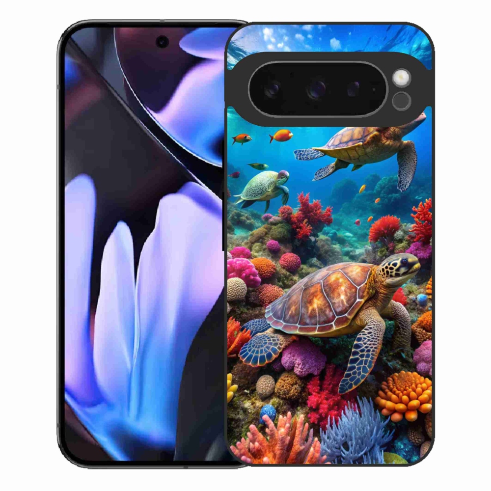 Gelový kryt mmCase na Google Pixel 9 Pro XL - mořský svět 2