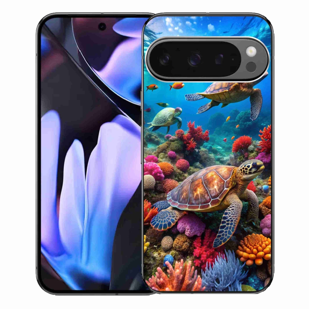Gelový kryt mmCase na Google Pixel 9 Pro XL - mořský svět 2