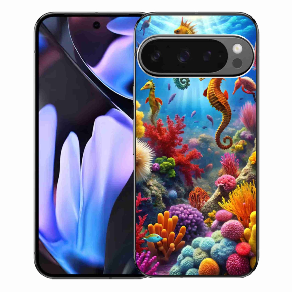 Gelový kryt mmCase na Google Pixel 9 Pro XL - mořský svět 3