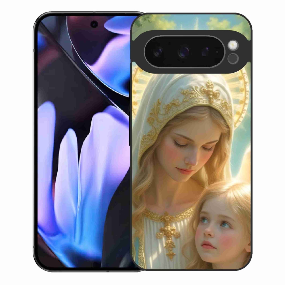 Gelový kryt mmCase na Google Pixel 9 Pro XL - náboženský motiv 2