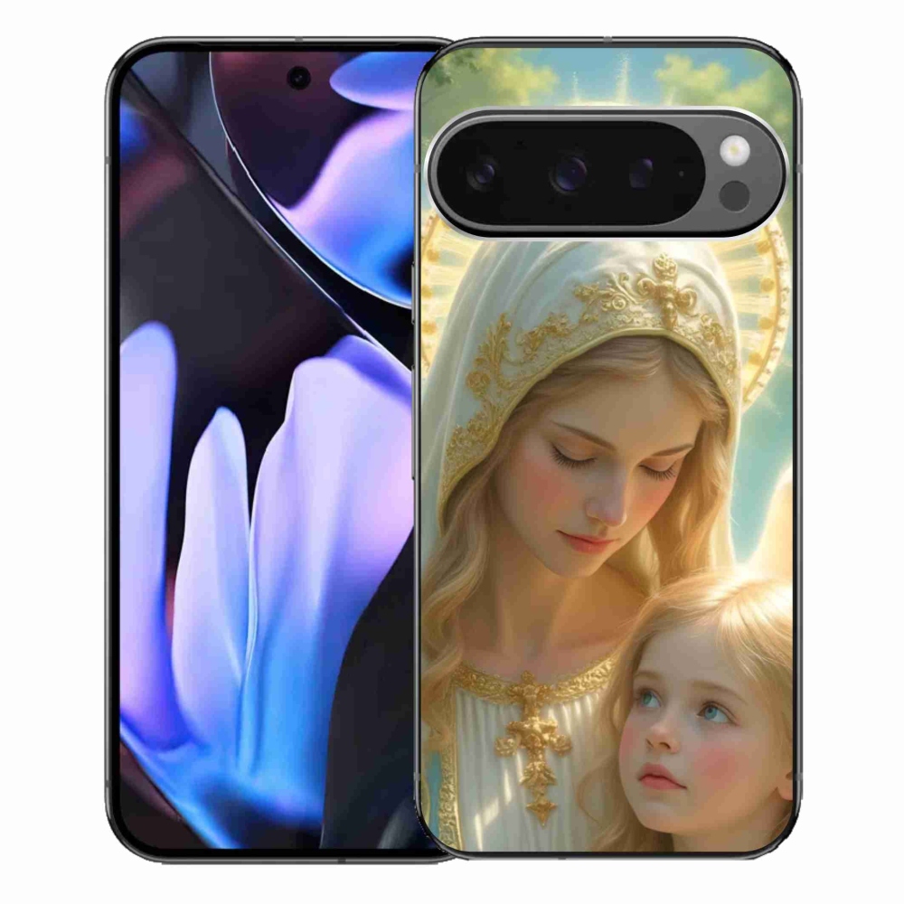 Gelový kryt mmCase na Google Pixel 9 Pro XL - náboženský motiv 2