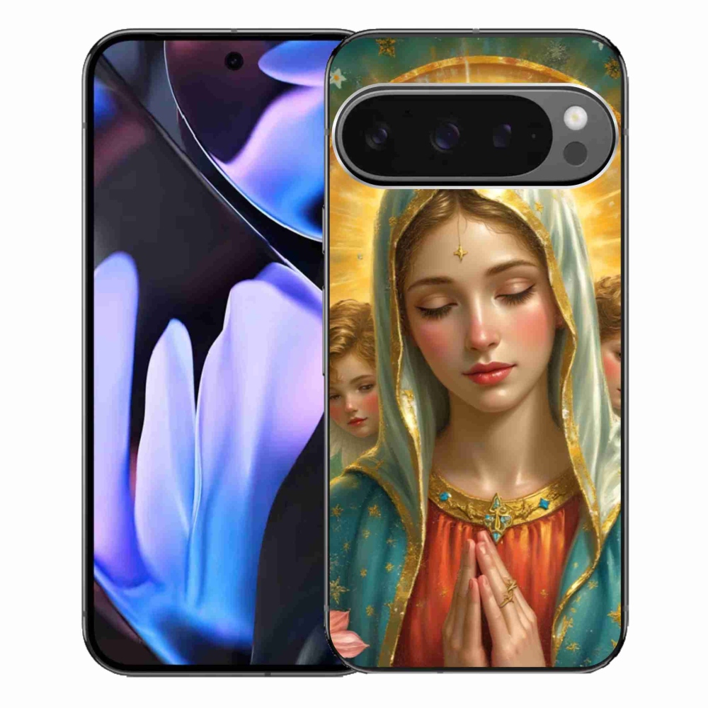 Gelový kryt mmCase na Google Pixel 9 Pro XL - náboženský motiv 3