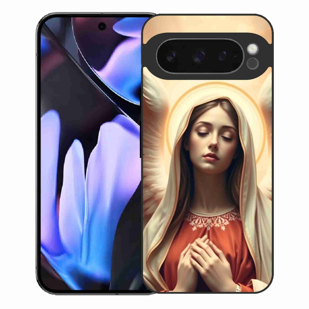Gelový kryt mmCase na Google Pixel 9 Pro XL - náboženský motiv