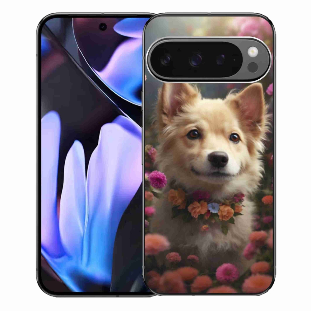 Gelový kryt mmCase na Google Pixel 9 Pro XL - německý špic