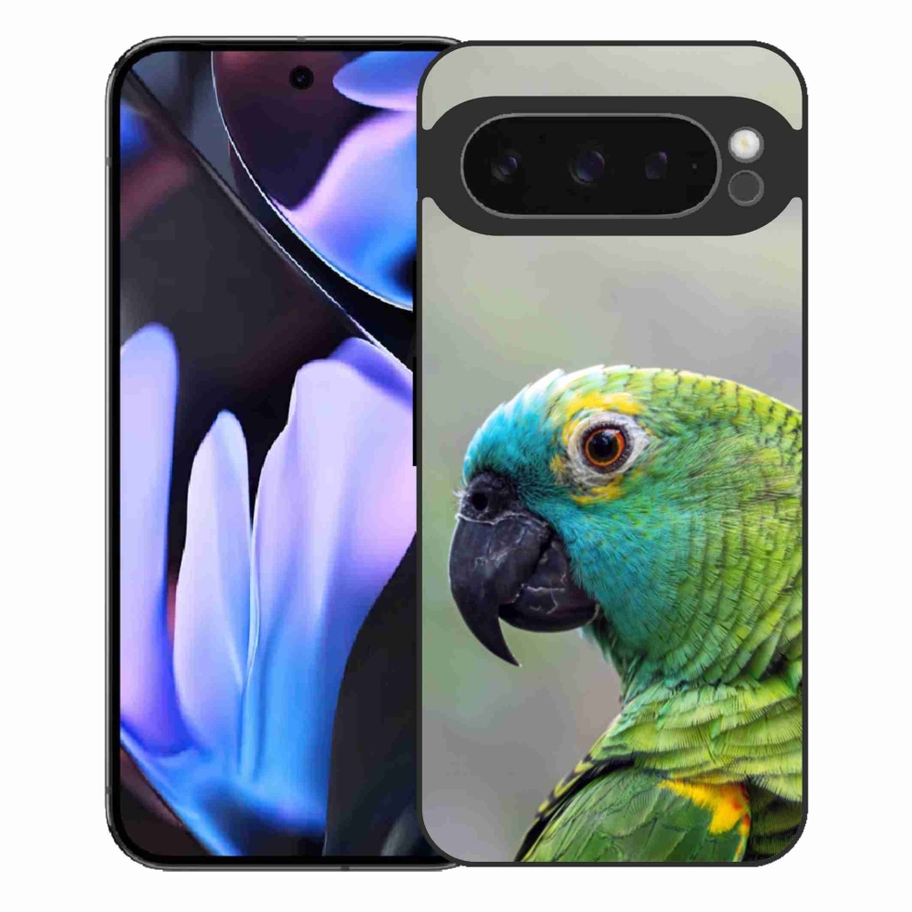 Gelový kryt mmCase na Google Pixel 9 Pro XL - papoušek amazoňan