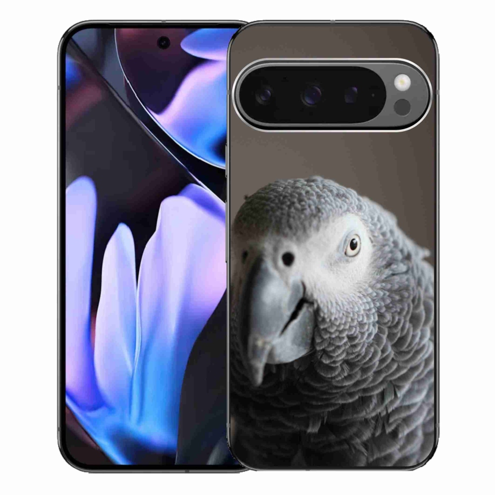 Gelový kryt mmCase na Google Pixel 9 Pro XL - papoušek žako 2