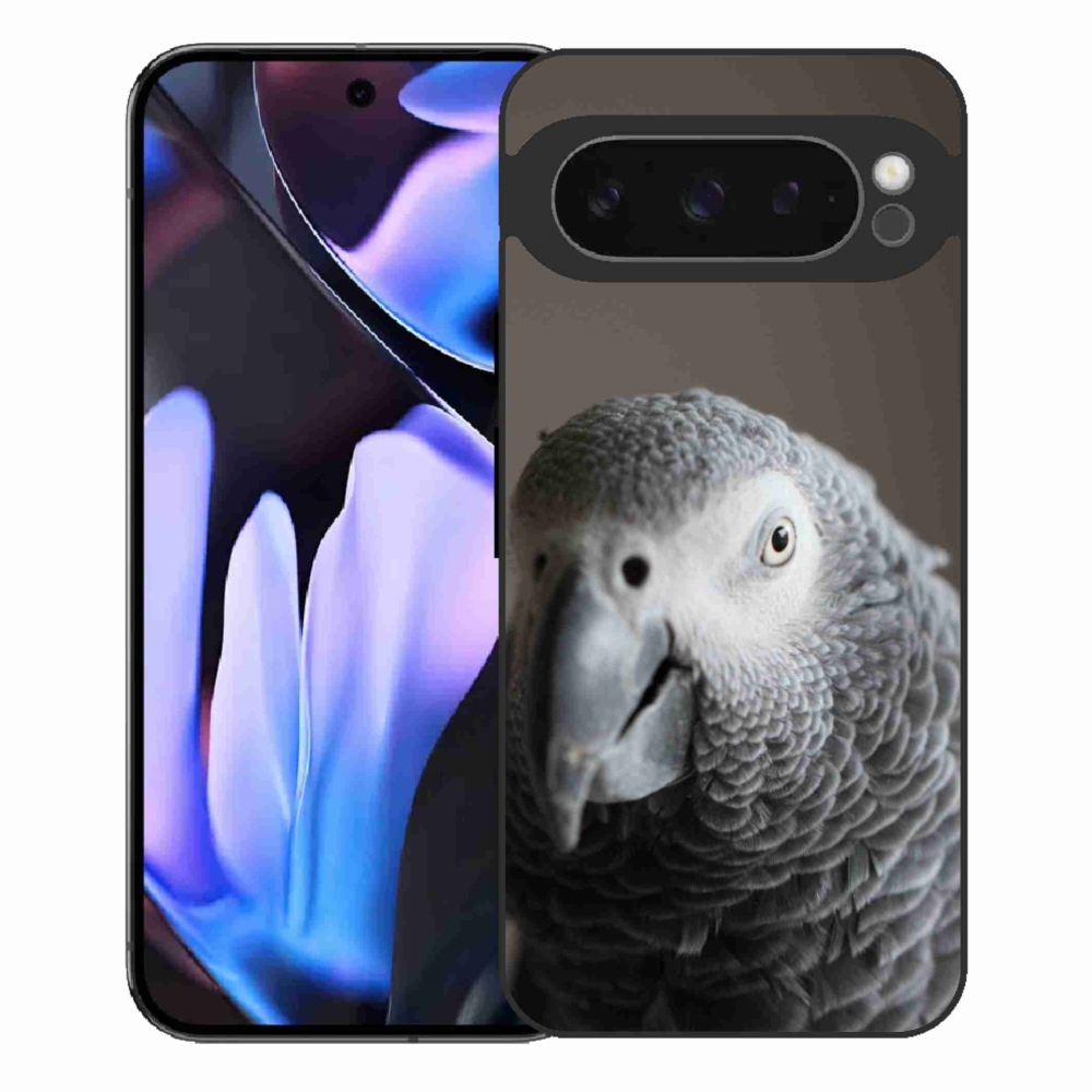 Gelový kryt mmCase na Google Pixel 9 Pro XL - papoušek žako 2