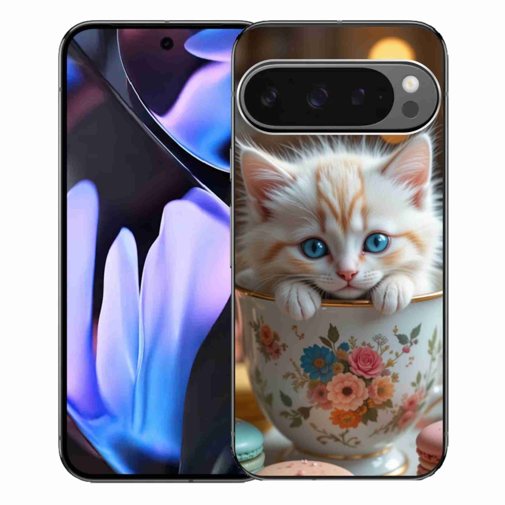 Gelový kryt mmCase na Google Pixel 9 Pro XL - roztomilé kotě 6