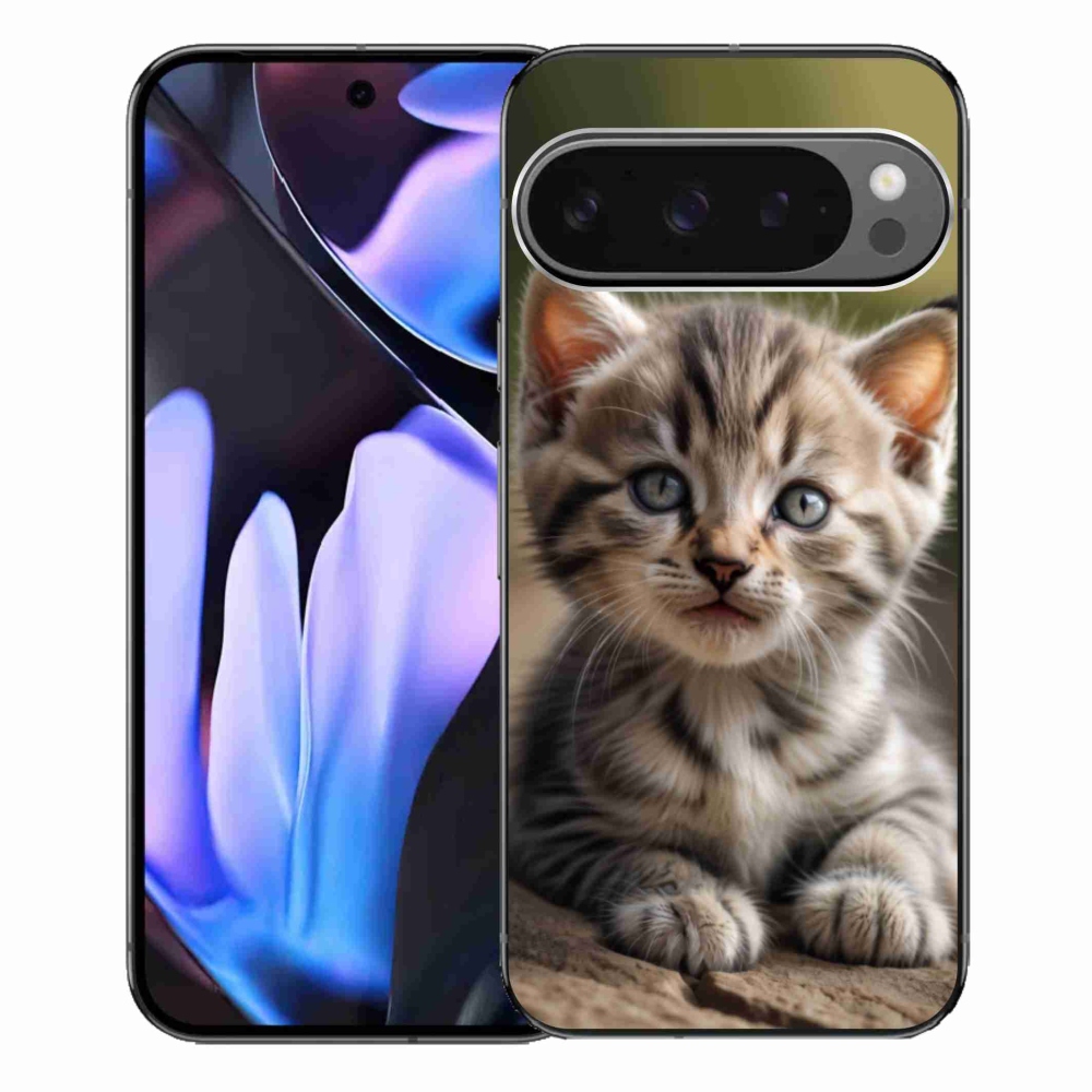 Gelový kryt mmCase na Google Pixel 9 Pro XL - roztomilé kotě 9