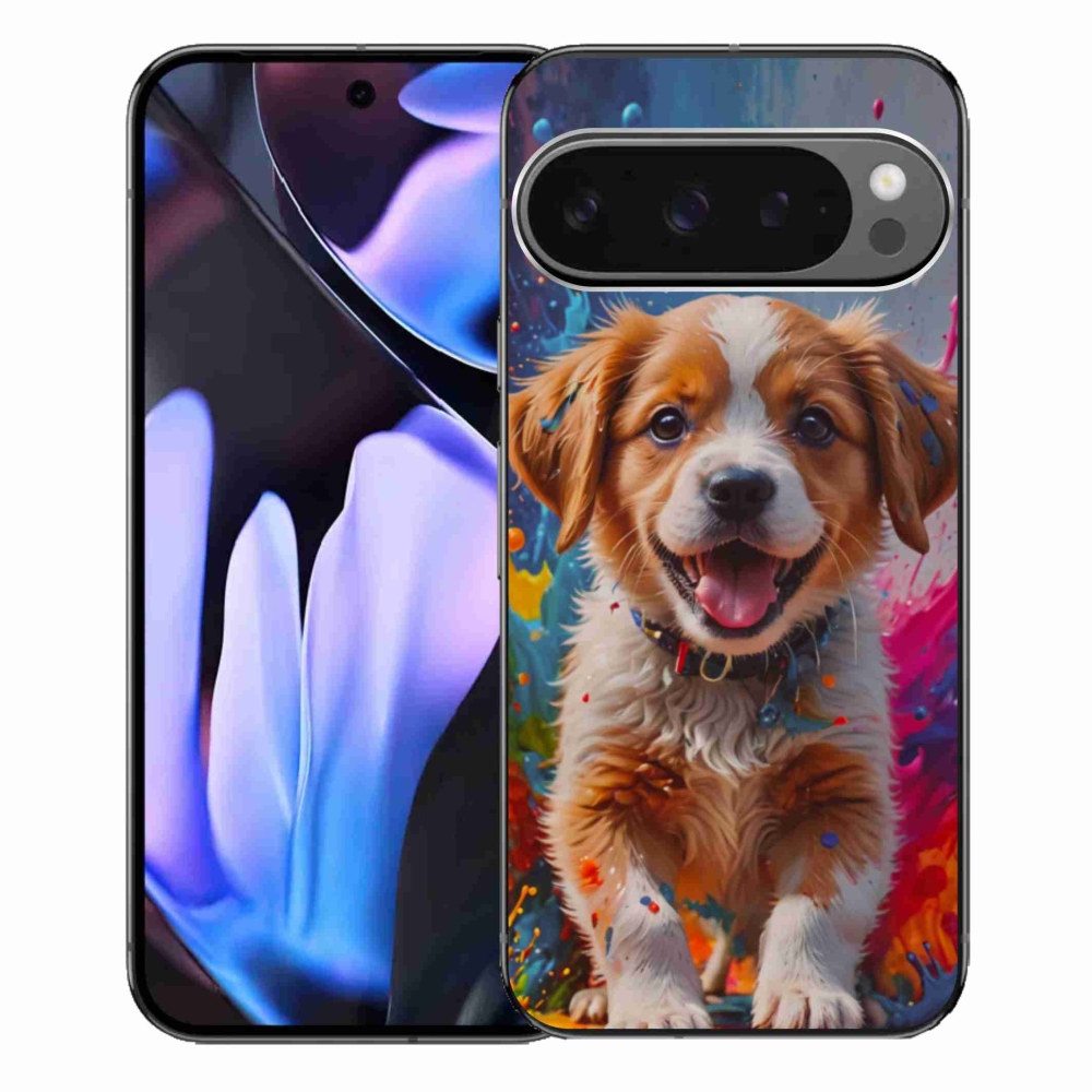 Gelový kryt mmCase na Google Pixel 9 Pro XL - roztomilé štěně 3