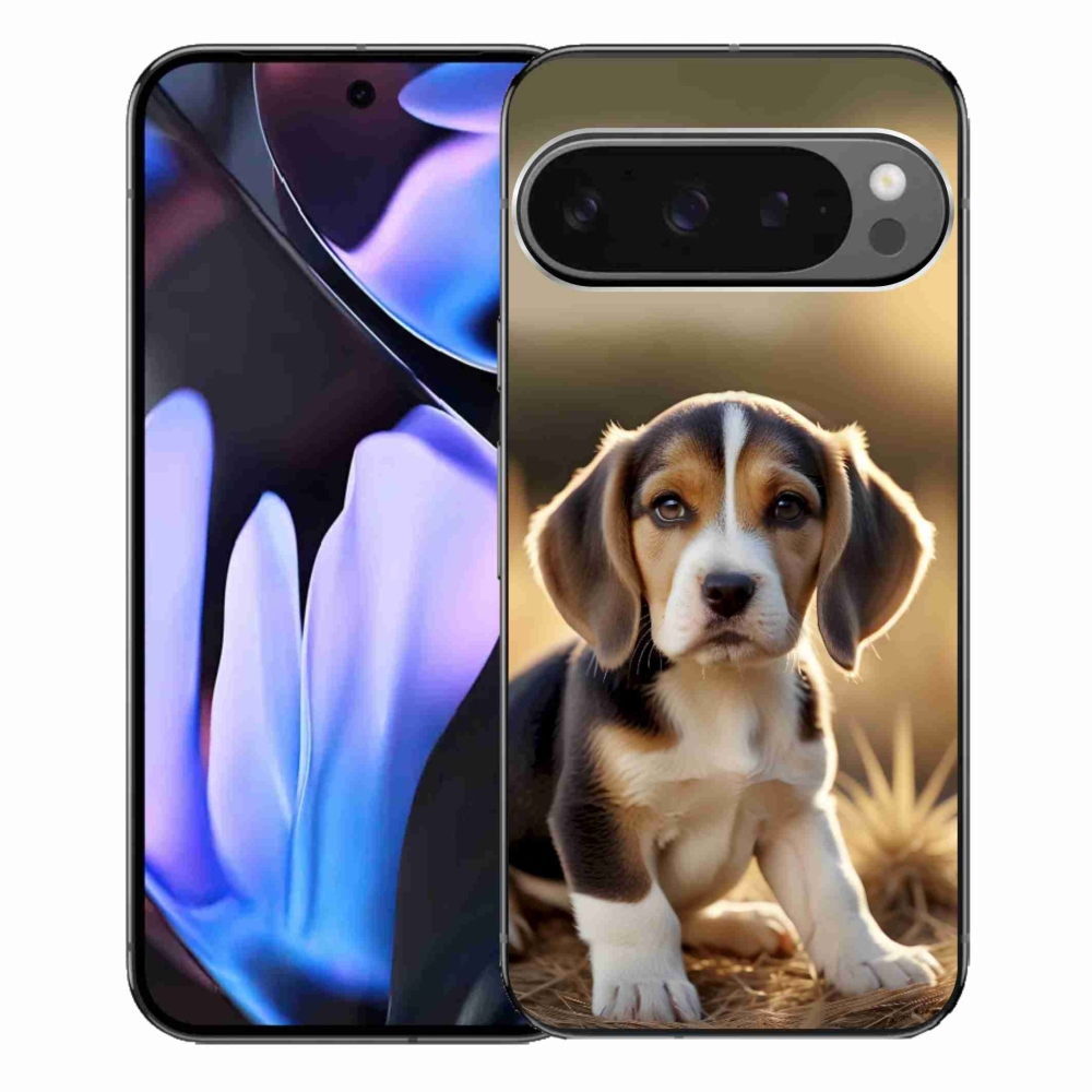 Gelový kryt mmCase na Google Pixel 9 Pro XL - roztomilý bígl