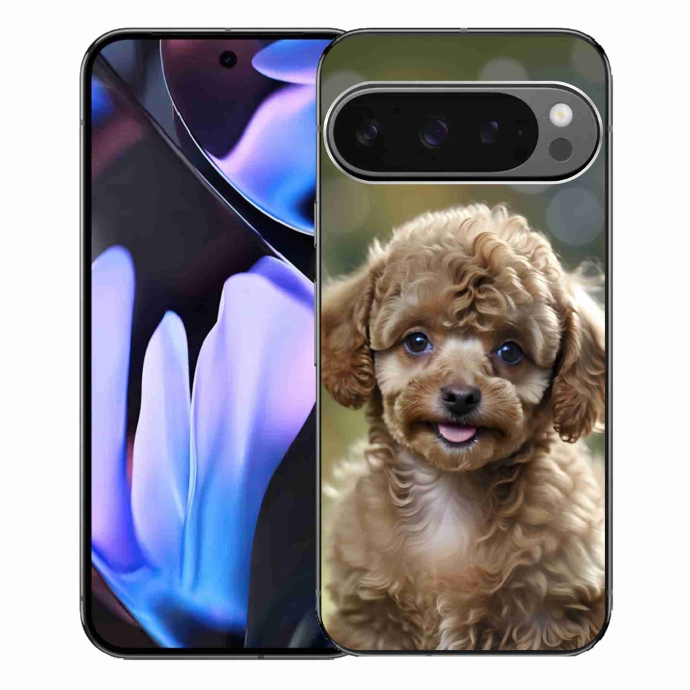 Gelový kryt mmCase na Google Pixel 9 Pro XL - roztomilý pudl