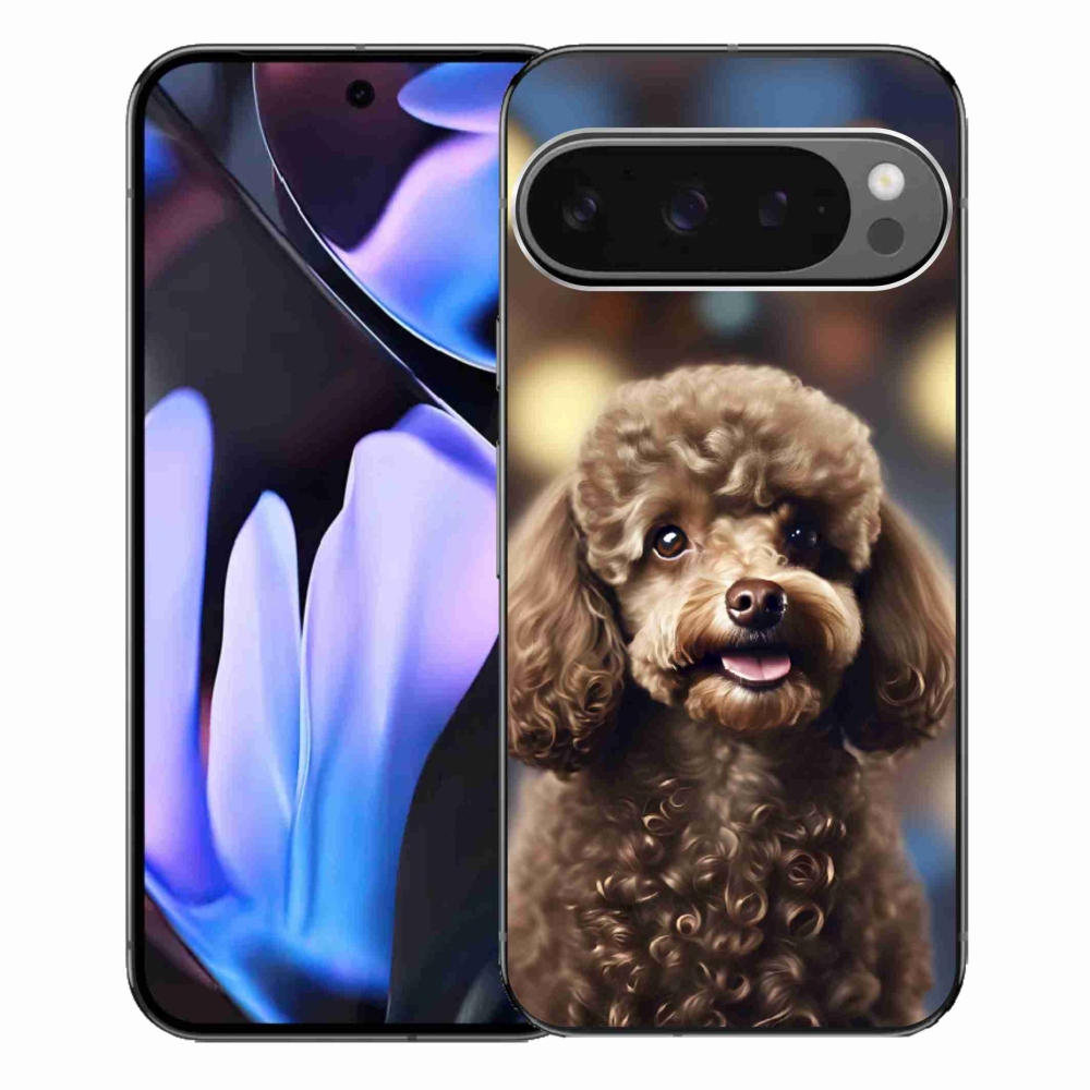 Gelový kryt mmCase na Google Pixel 9 Pro XL - roztomilý pudl