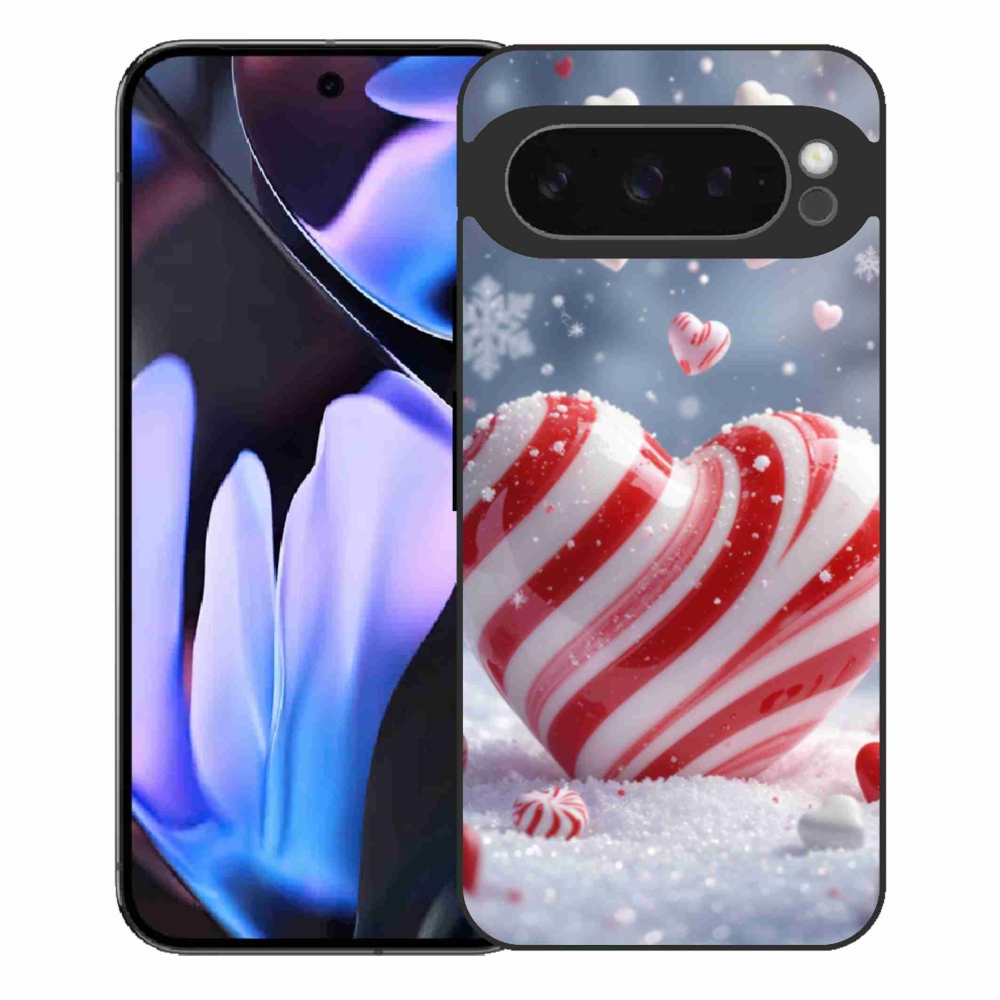 Gelový kryt mmCase na Google Pixel 9 Pro XL - sladké srdce