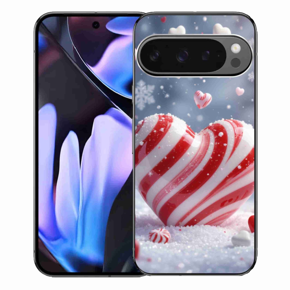 Gelový kryt mmCase na Google Pixel 9 Pro XL - sladké srdce
