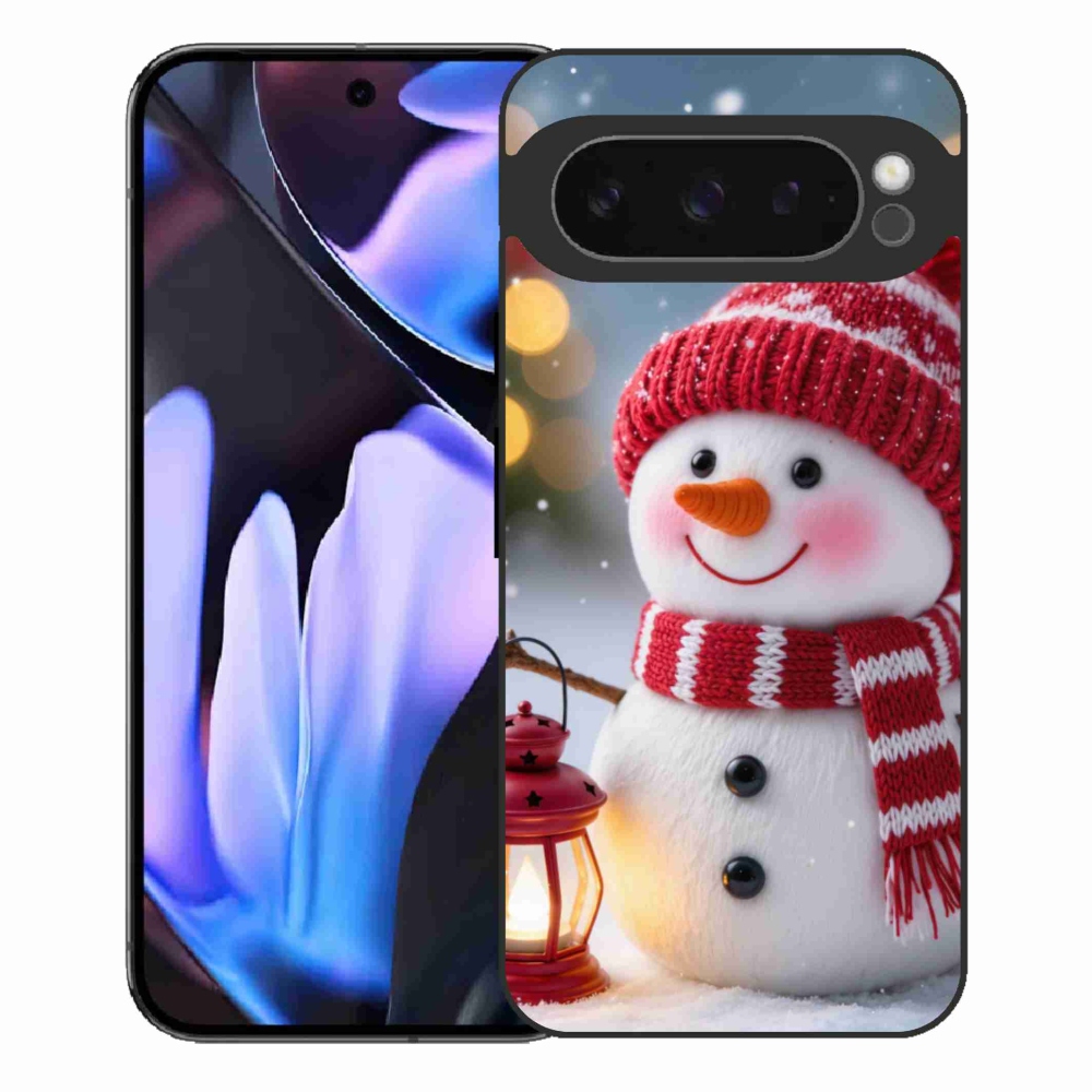 Gelový kryt mmCase na Google Pixel 9 Pro XL - sněhulák 2