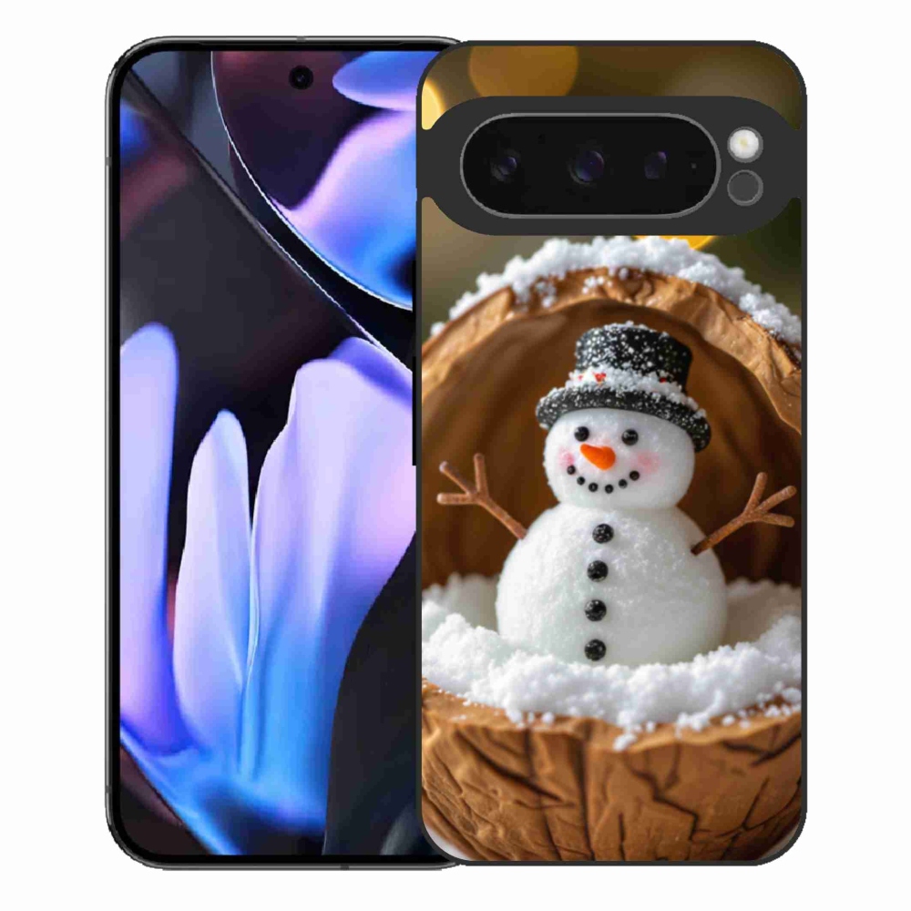 Gelový kryt mmCase na Google Pixel 9 Pro XL - sněhulák 4