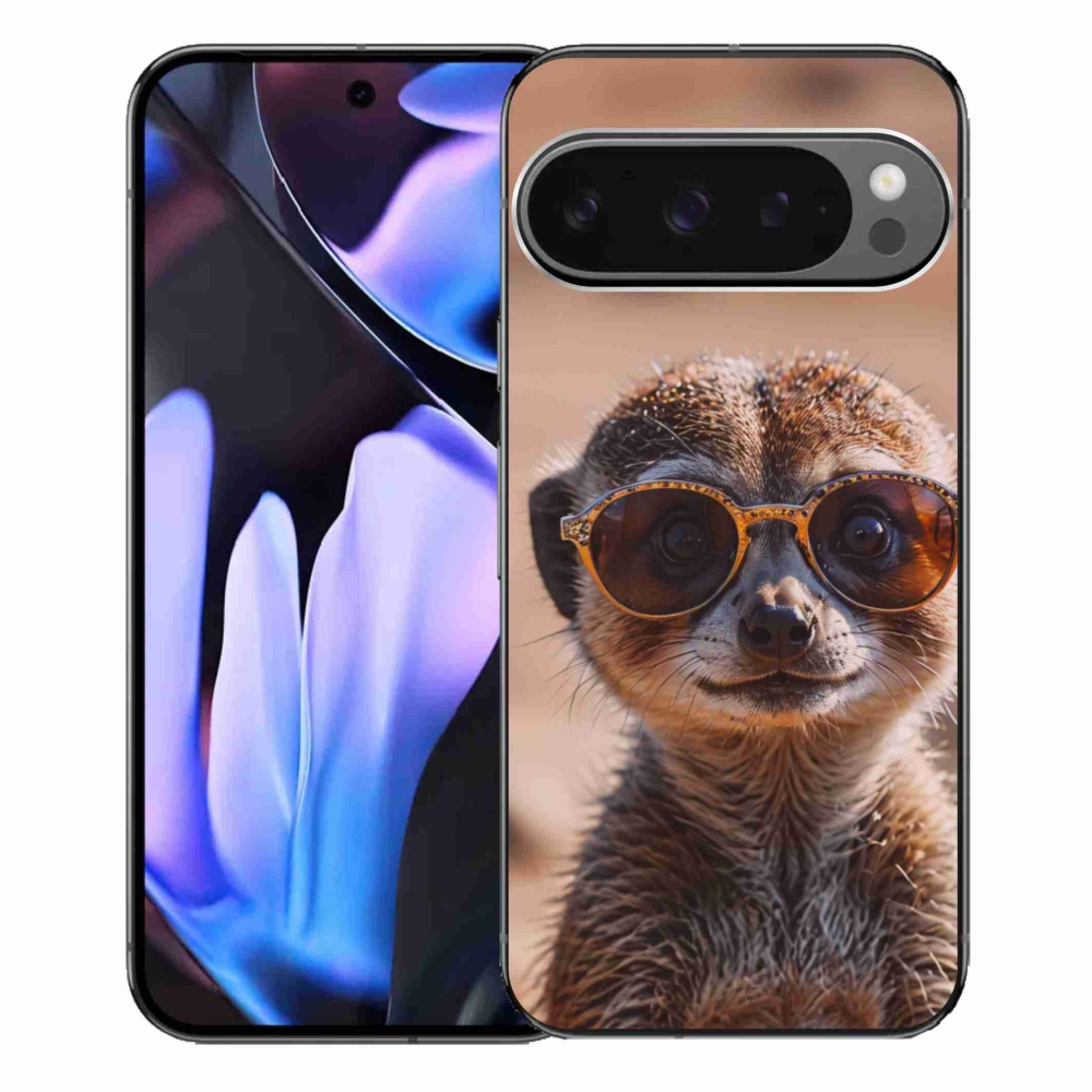 Gelový kryt mmCase na Google Pixel 9 Pro XL - stylová surikata