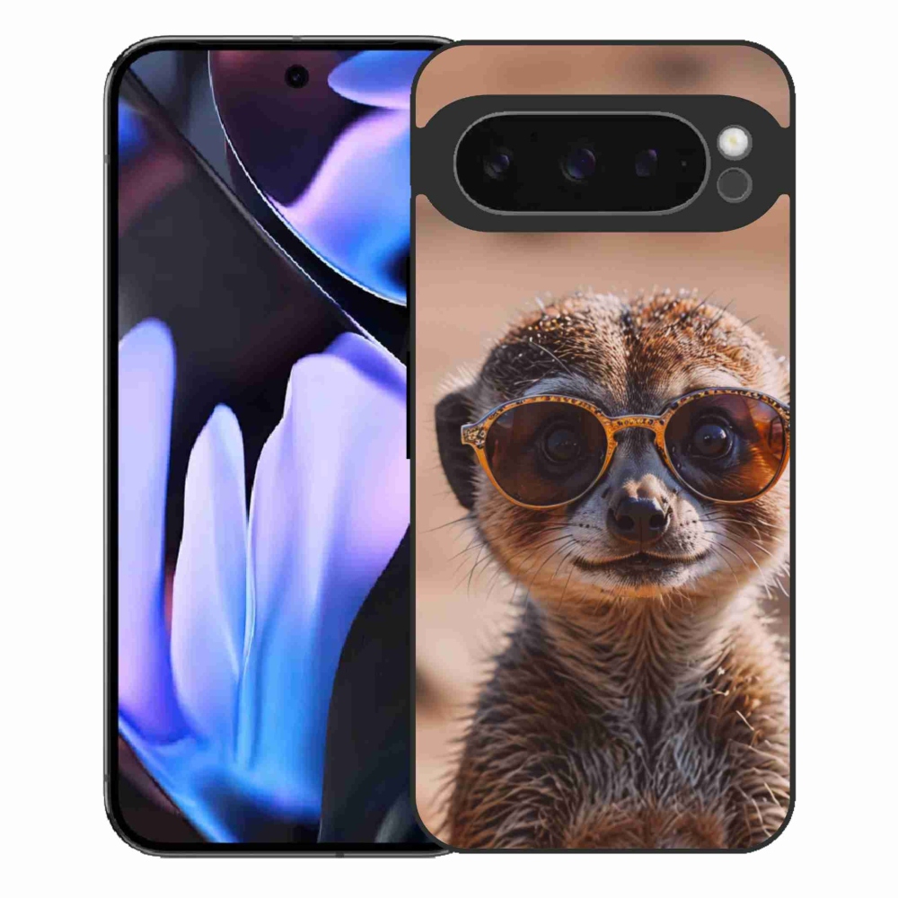 Gelový kryt mmCase na Google Pixel 9 Pro XL - stylová surikata