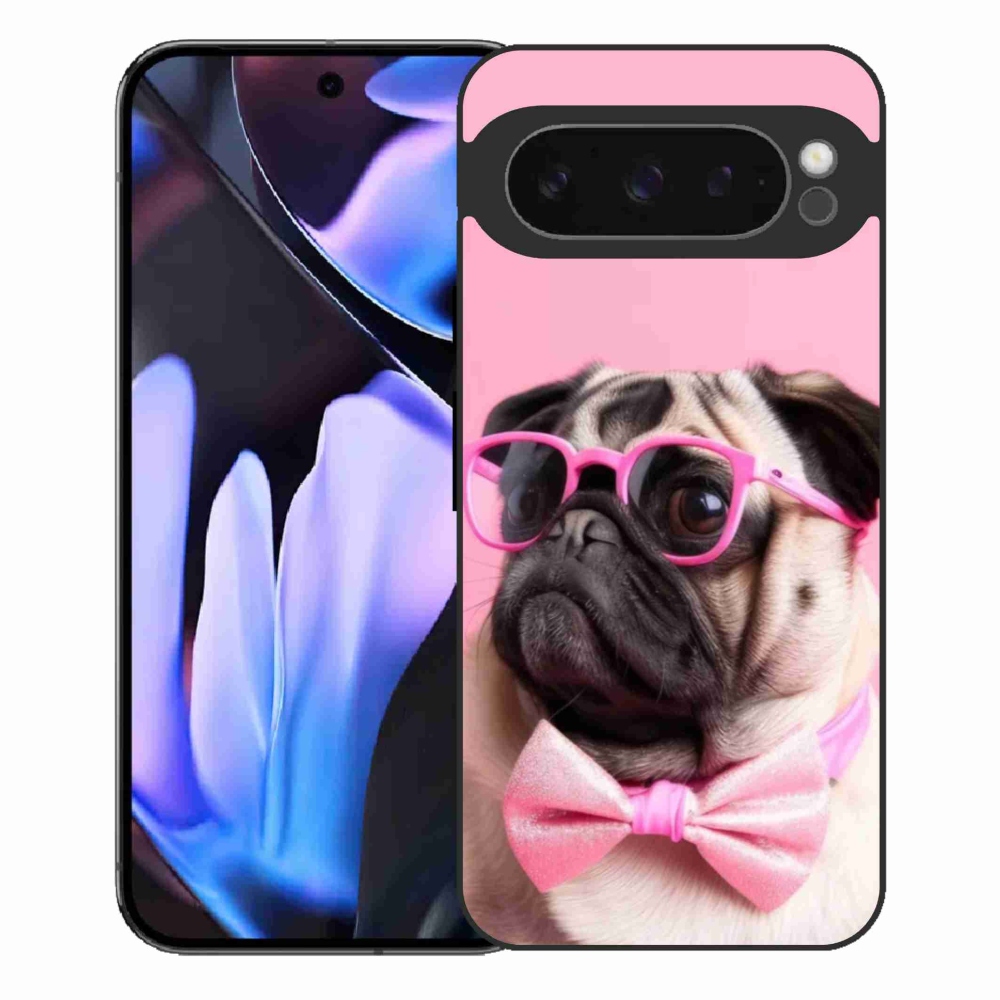 Gelový kryt mmCase na Google Pixel 9 Pro XL - stylový mops
