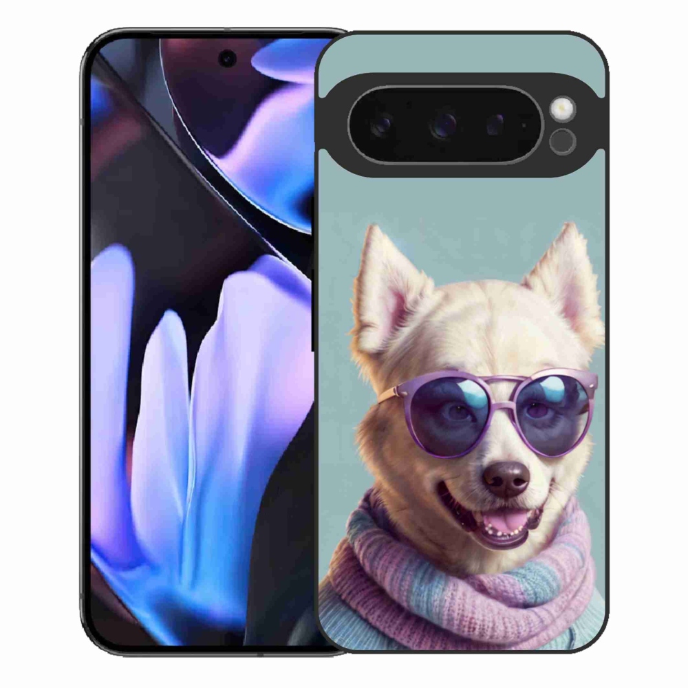 Gelový kryt mmCase na Google Pixel 9 Pro XL - stylový německý špic
