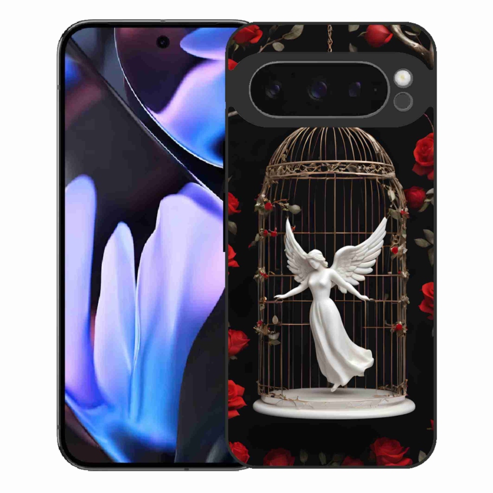 Gelový kryt mmCase na Google Pixel 9 Pro XL - uvězněný anděl
