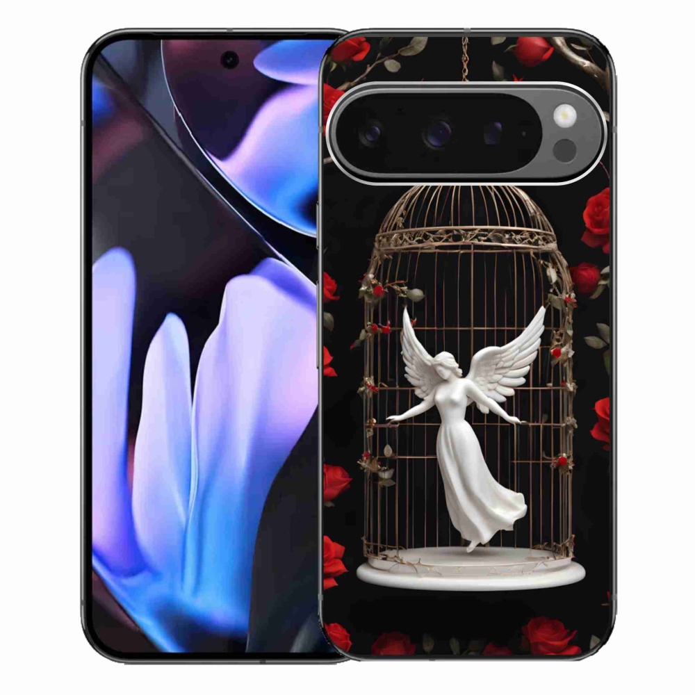 Gelový kryt mmCase na Google Pixel 9 Pro XL - uvězněný anděl