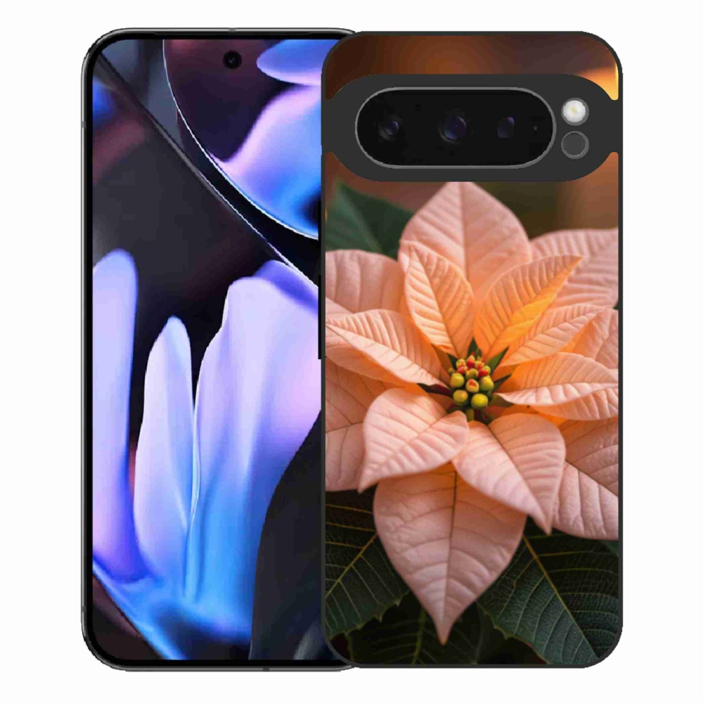 Gelový kryt mmCase na Google Pixel 9 Pro XL - vánoční hvězda