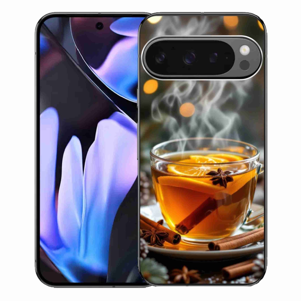 Gelový kryt mmCase na Google Pixel 9 Pro XL - vánoční punč